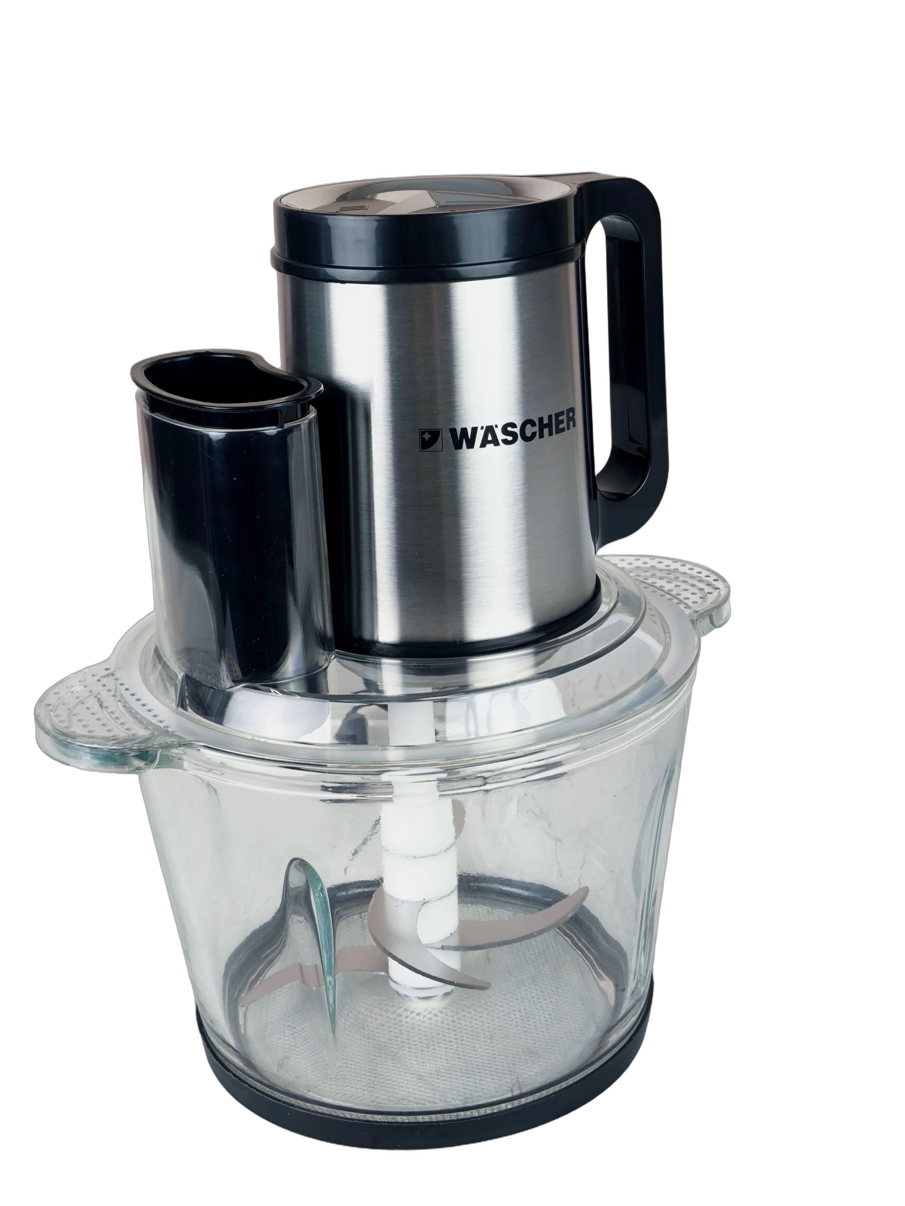 Измельчитель пищевых продуктов COMFORT WASCHER BASIC X30, мощность 1500 Вт, 3 скорости, чаша 3 л стекло, многофункциональный, для нарезки, взбивания и приготовления теста